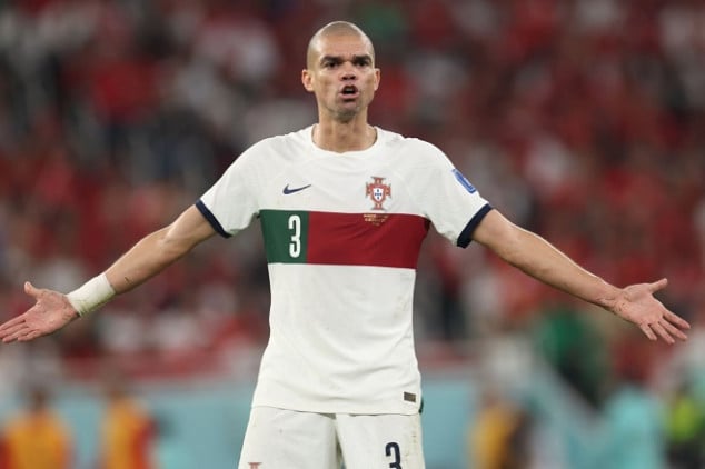 Pepe slaps 'biased' tag on Morocco-Portugal ref