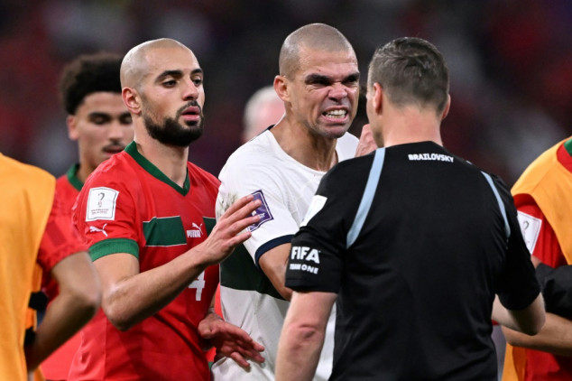 Pepe and Fernandes blast Argentine referee after Portugal exit