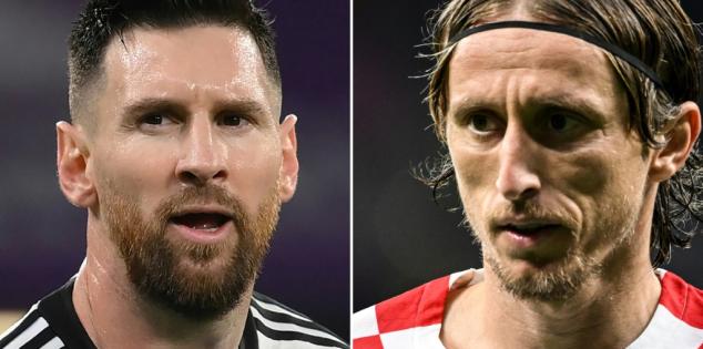 Argentina-Croacia, un duelo especial en las carreras de Messi y Modric