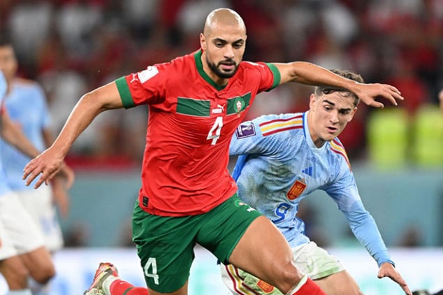 Morocco's Sofyan Amrabat addresses transfer links