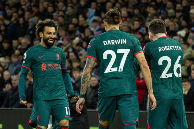 Salah, Robertson make history in win vs Villa