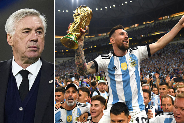 Ancelotti: I will never call Messi the GOAT