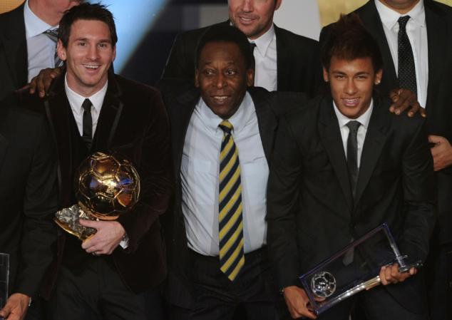 Messi, Neymar, Mbappé, los grandes del fútbol despiden a Su Majestad Pelé