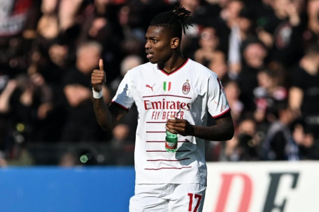 Leao scored first goal of 2023 in Serie A
