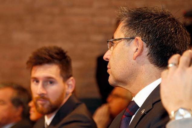 Barça execs 'slammed' Messi in group chat