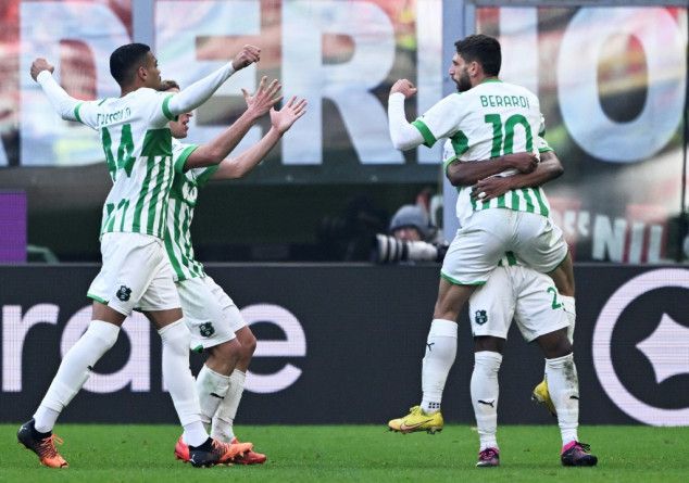 Five-star Sassuolo leave Milan's title defence in tatters, Monza stun Juve