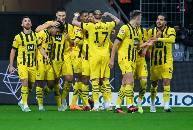 Dortmund beat Leverkusen as Haller makes first start