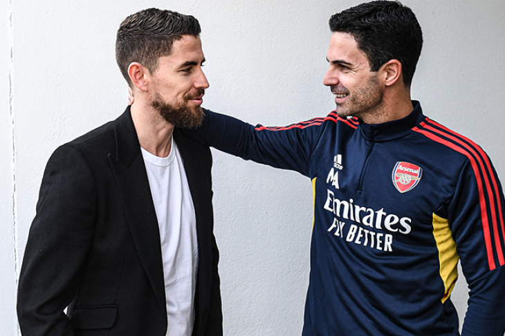 Jorginho reveals role Mikel Arteta played in his Deadline Day move from  Chelsea to Arsenal :: Live Soccer TV