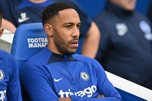 Aubameyang reacts to Chelsea UCL axing