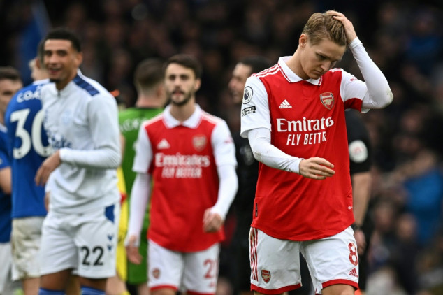 Arsenal lacked composure in shock Everton defeat: Arteta