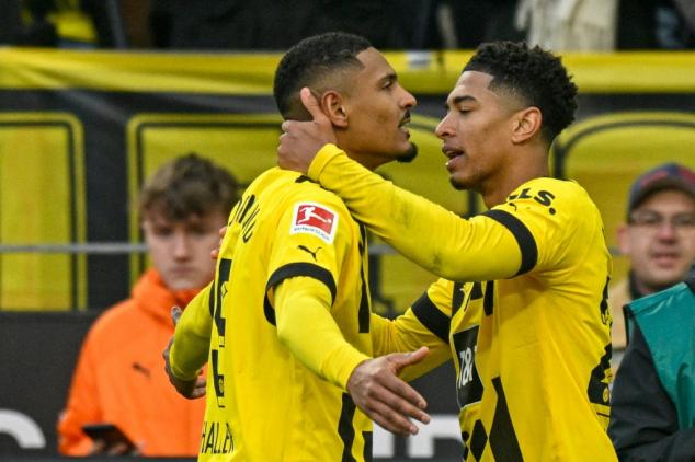 Allemagne: Sébastien Haller inscrit son premier but en Bundesliga avec Dortmund
