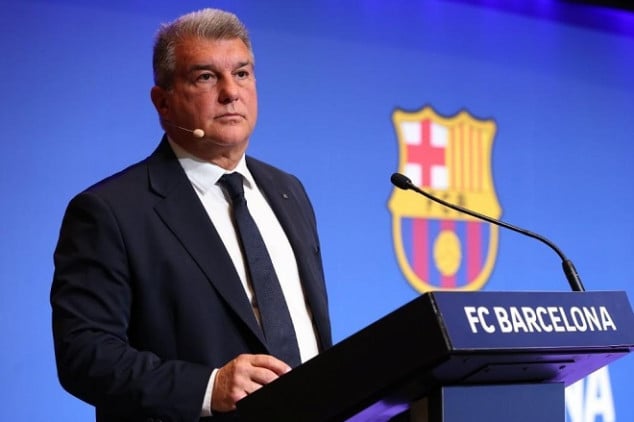 Barça boss aims dig at LaLiga president