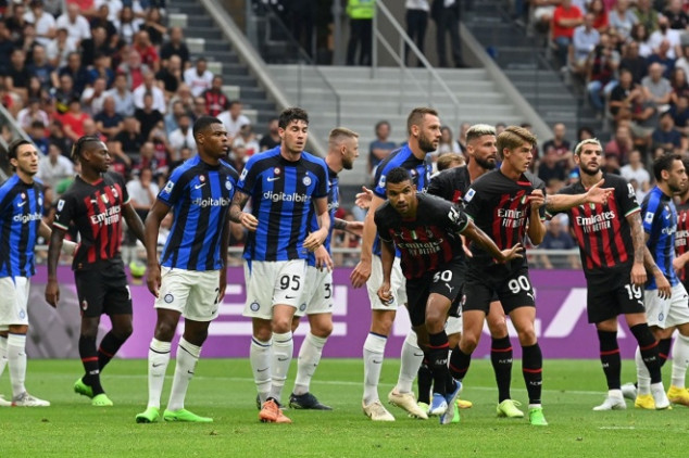 Reported tension between Milan and Inter