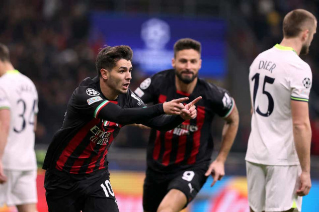 Diaz inspires AC Milan to historic win vs Spurs