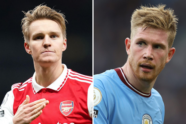 Odegaard opens up about the De Bruyne comparisons