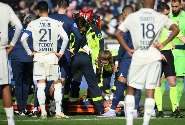 PSG sweat on news of Neymar's latest ankle injury