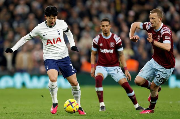 Son makes his point as Spurs sink West Ham