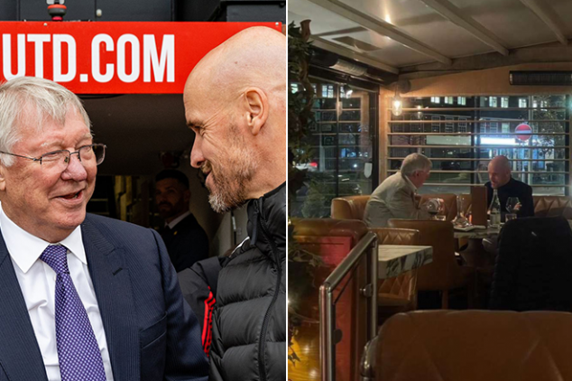 Ten Hag reveals reason for meeting with Fergie
