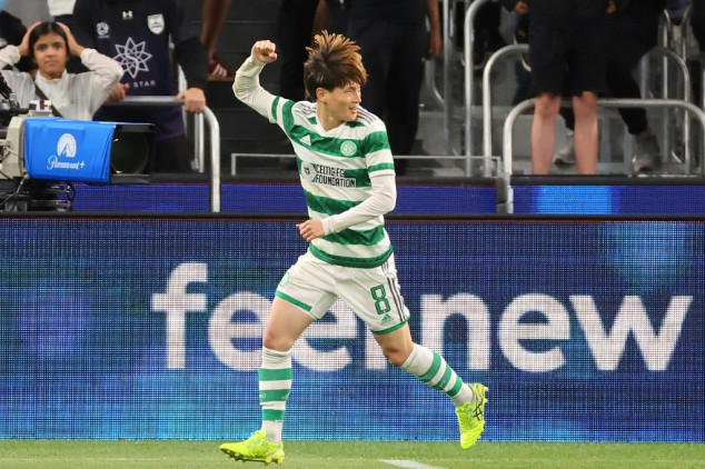 Furuhashi double earns Celtic League Cup joy over Rangers
