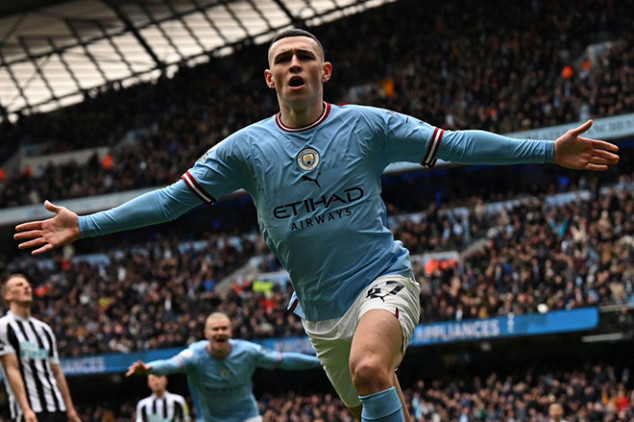 WATCH: Foden makes history with goal vs Newcastle