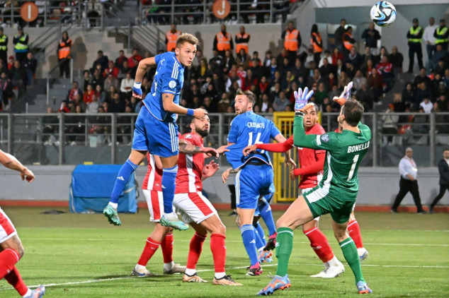 Retegui golea también en Malta e Italia arranca hacia la Eurocopa