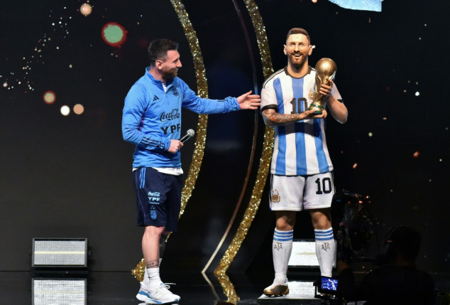 Conmebol homenageia seleção argentina pelo título da Copa do Mundo de 2022