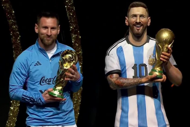 Messi's statue to be put next to Pele and Maradona