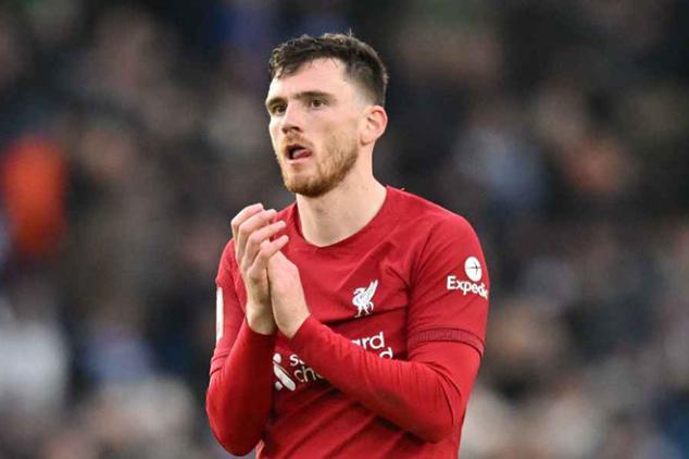 Robertson makes admission about Liverpool's form