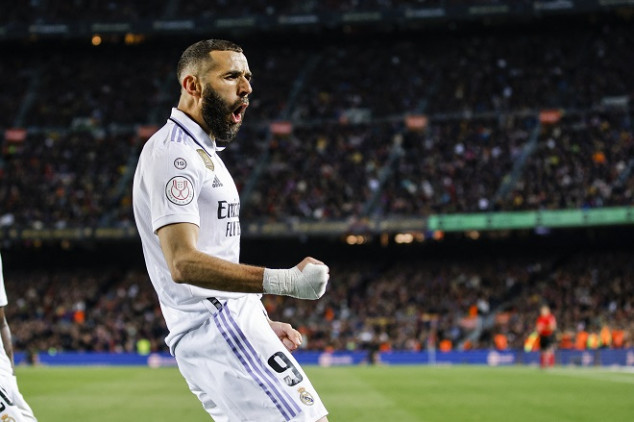 Benzema makes history with hat-trick vs Barcelona