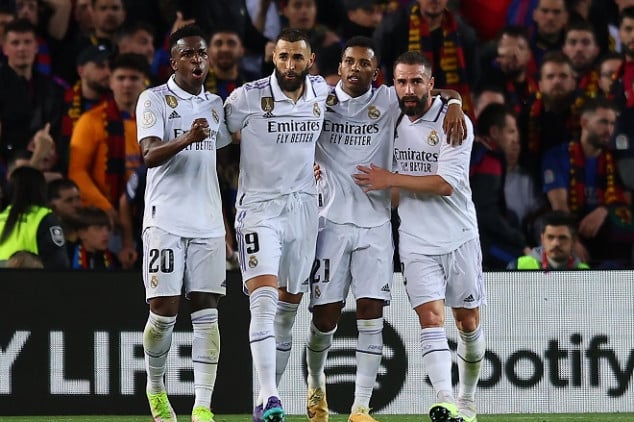 Real Madrid ends drought vs Barca with 4-0 victory