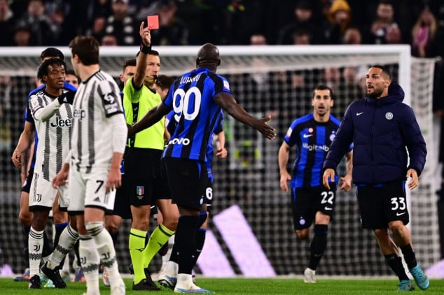Inter fury as racism victim Lukaku punished