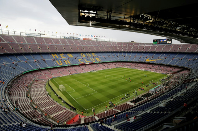 Barcelona raise 1.45 bn euros for Camp Nou rebuild