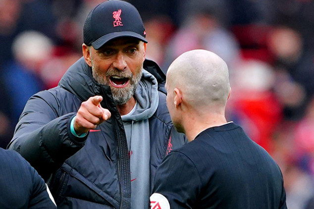 Klopp facing lengthy FA ban after clash with refs