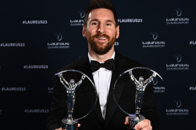 Messi and Argentina's WC team win Laureus awards