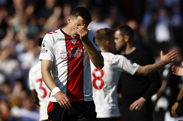 Southampton officially relegated from the EPL