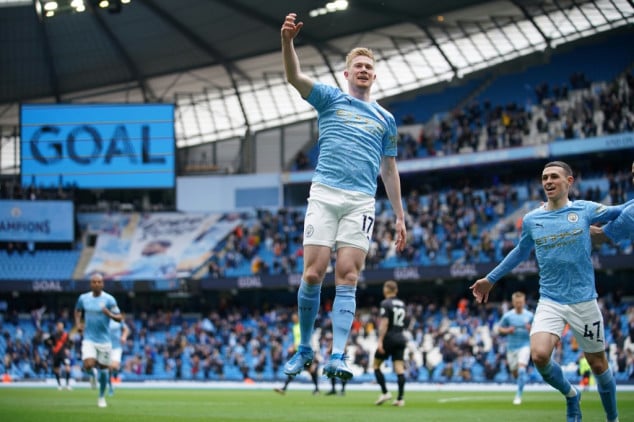 De Bruyne crowned PFA player of the year