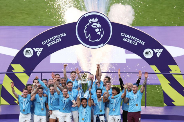 How City marked a historic PL title celebrations