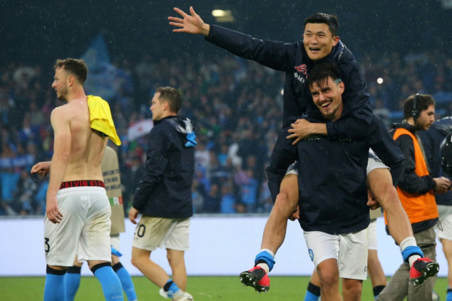 Napoli beat shorthanded Inter to continue Serie A title party