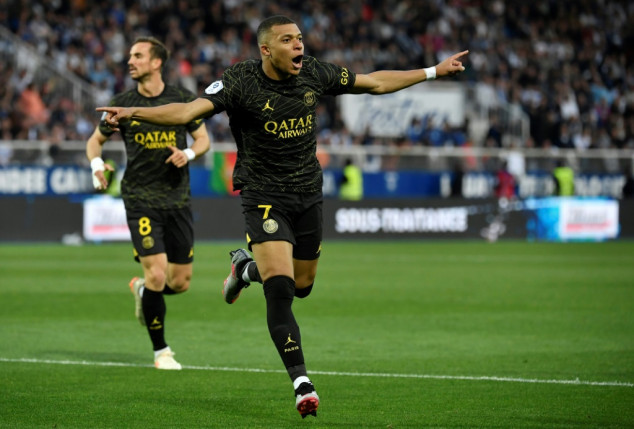 Mbappe goals see PSG all but secure Ligue 1 title