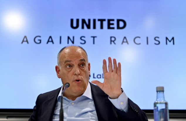 'I didn't want to criticise Vinicius' with tweet: La Liga's Tebas