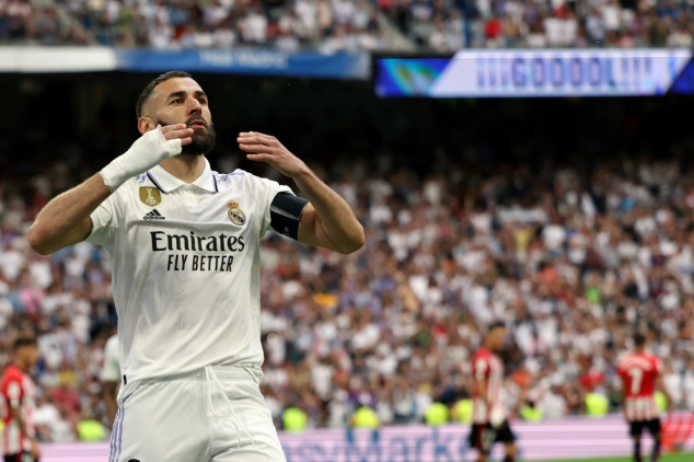 'Legendary' Benzema strikes on Madrid farewell to earn Bilbao draw