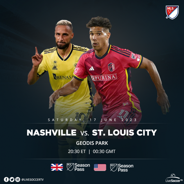 Nashville, St. Louis City, MLS, Broadcast listings