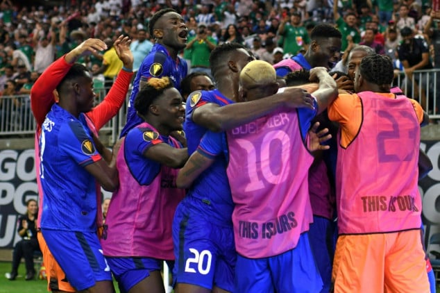 Haiti stun Qatar with late winner in Gold Cup