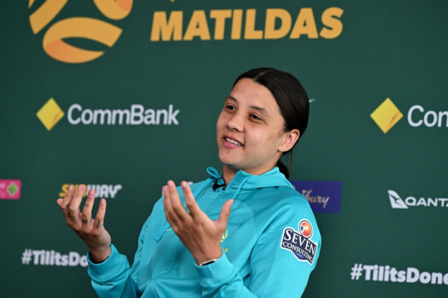 Sam Kerr says no plans to wear 'OneLove' armband at World Cup