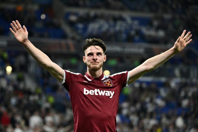 Declan Rice completes British record transfer to Arsenal: club