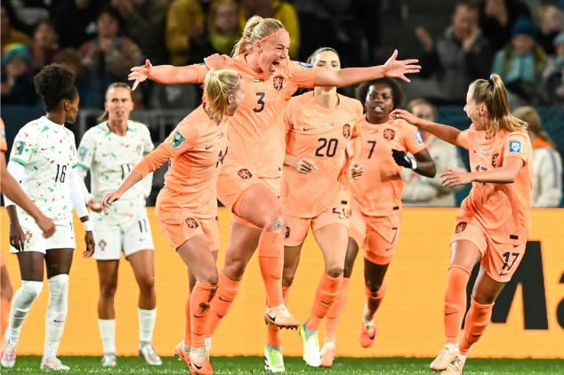 Holanda sofre mas vence Portugal (1-0) em sua estreia na Copa feminina