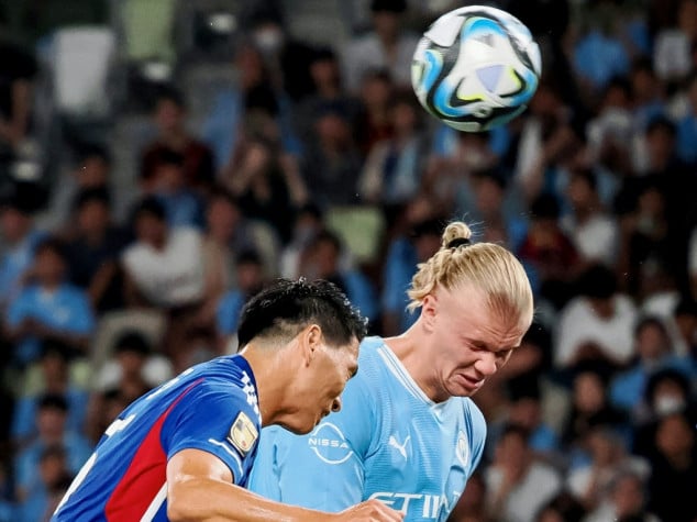 Haaland scores twice as Man City hit five in Tokyo friendly