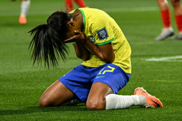 Brazil's Borges outdoes Pele with emotional World Cup hat-trick
