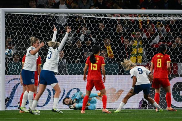 Electric England crush China 6-1 to book last-16 clash with Nigeria
