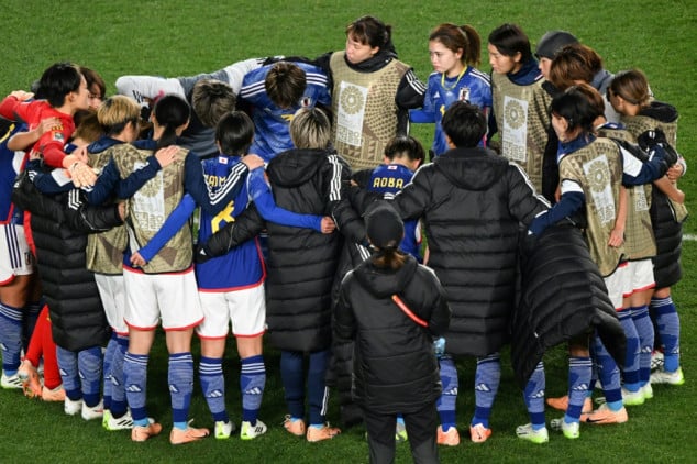 Japan coach tells team to 'be proud' after World Cup exit